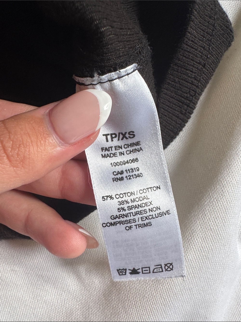 GARAGE Ribbed Cap Sleeve Henley - Picture 3 of 5